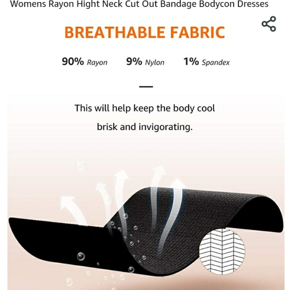 Black bandage dress - Picture 4 of 7